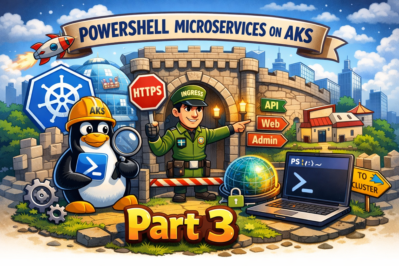 PowerShell Microservices on AKS Part 3
