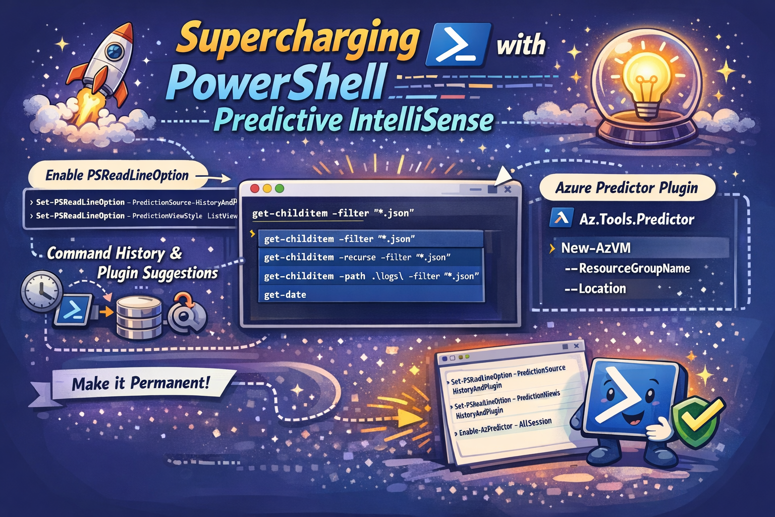 PowerShell predictions, no more exhausted hands!