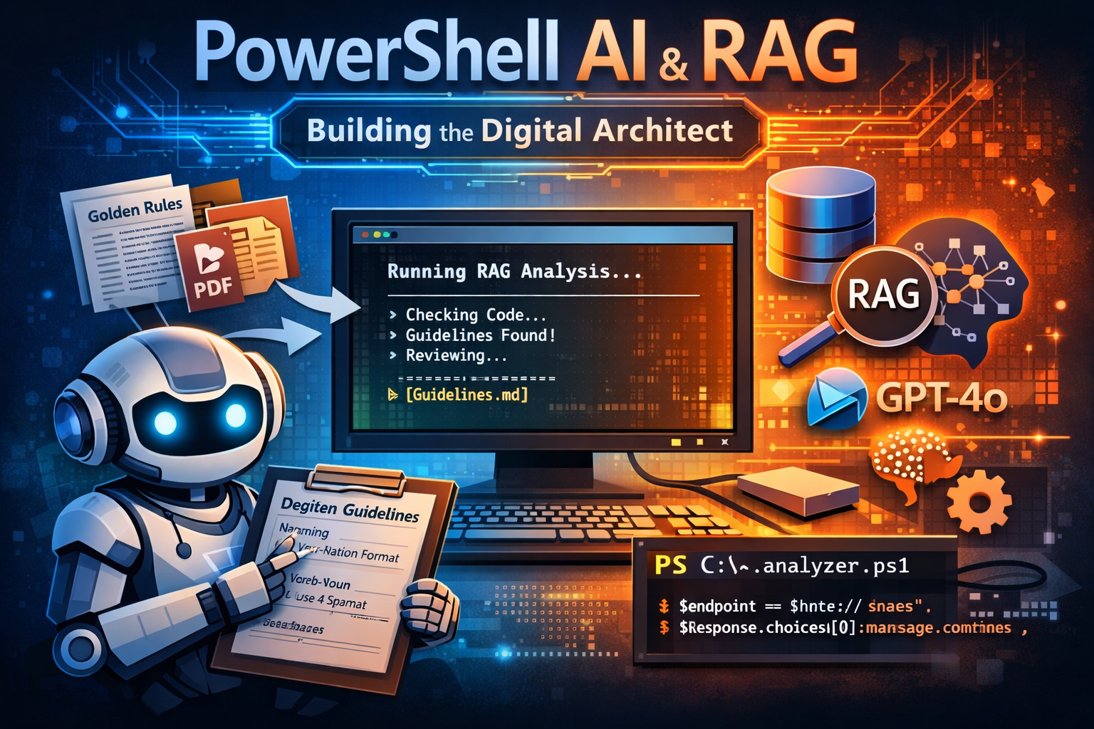 PowerShell RAG | Bring your own Guidelines to AI