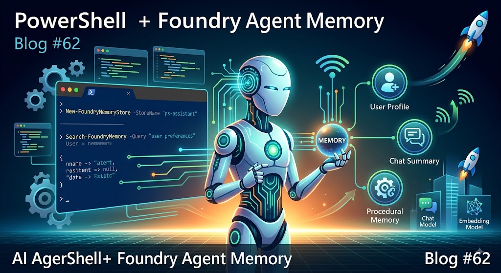 Foundry Agent Memory + PowerShell